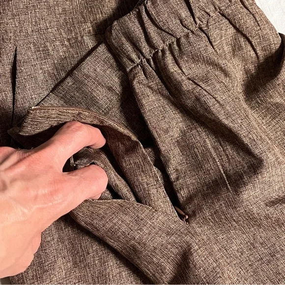 NWT Emery Rose Two Piece/ Brown Vest and Pants Set Size L - Picture 12 of 16